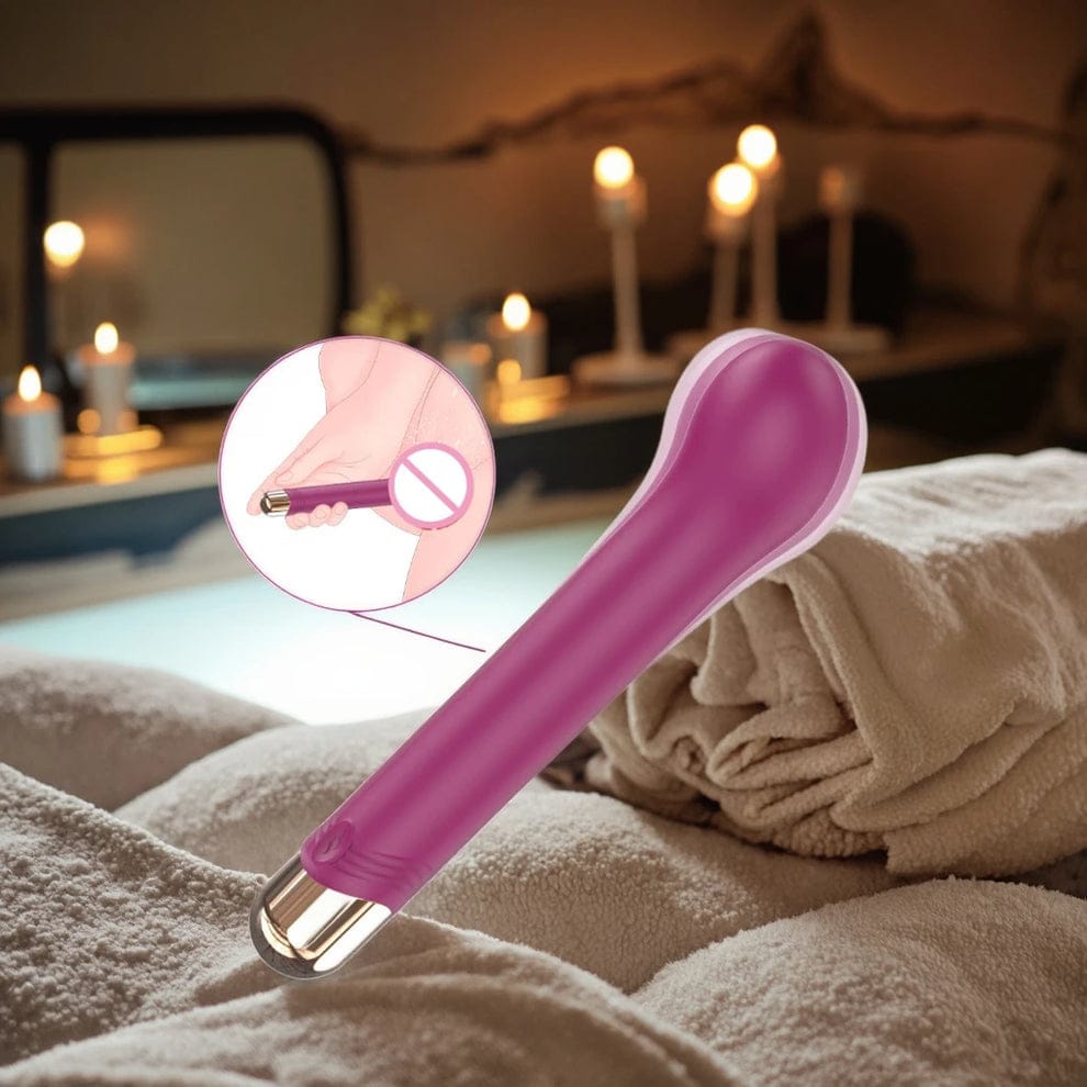 S-HANDE Small Handheld Vibrator – Compact Clitoral & G-Spot Stimulation for Women | Íntima Conexão