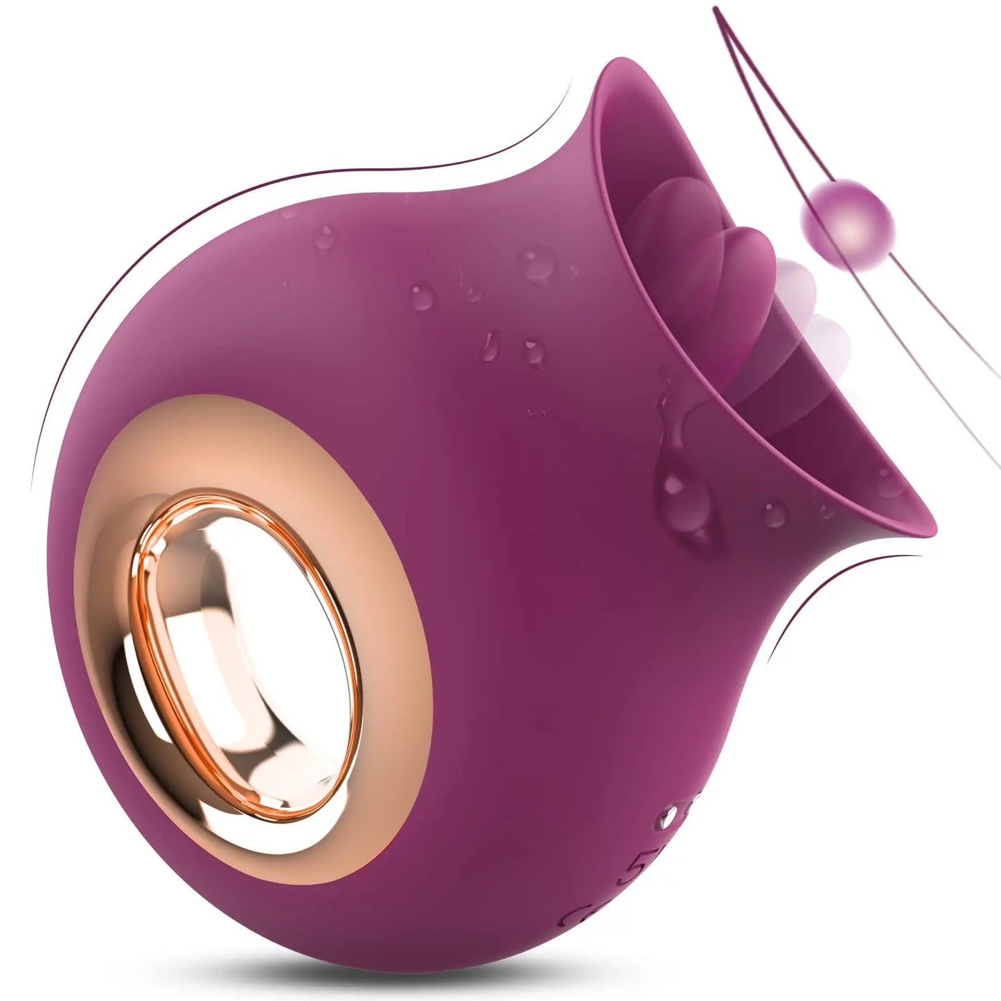 Licking Tongue Clitoral Stimulator – Luxury Vib Massager, Discreet & USB