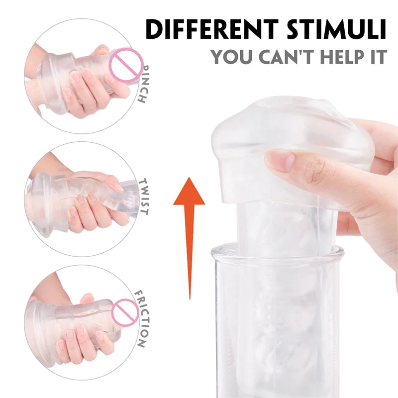 Electric Pump Masturbator with Suction & Vibration – Dual Stimulation, Hands-Free Pleasure
