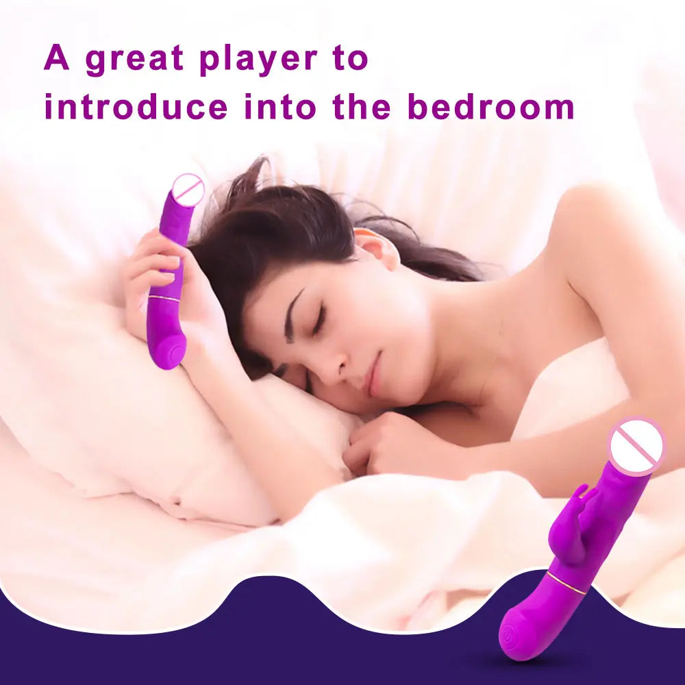 Luxury 4-in-1 Pleasure Quartet Intimate Kit – Vibration, Suction, Dual Stimulation & Massage