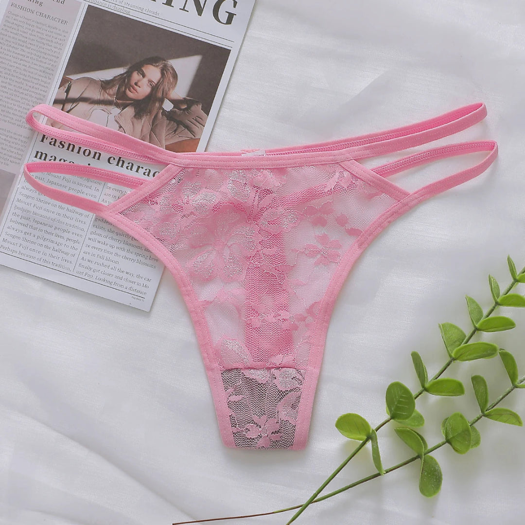 WhisperLace Invisible G-String | Daily Comfort & Sensual Elegance | Íntima Conexã