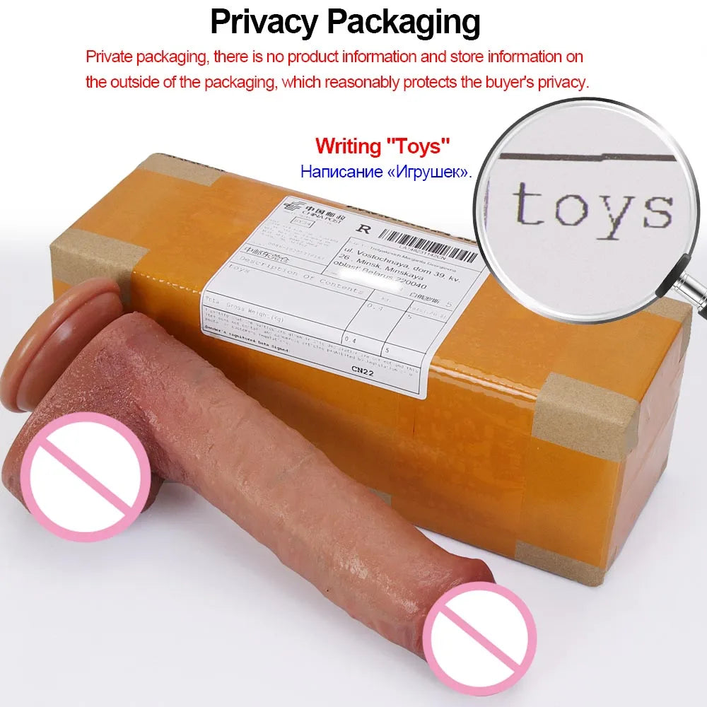 π Titan Touch β Realistic Silicone Foreskin Dildo with Suction Base