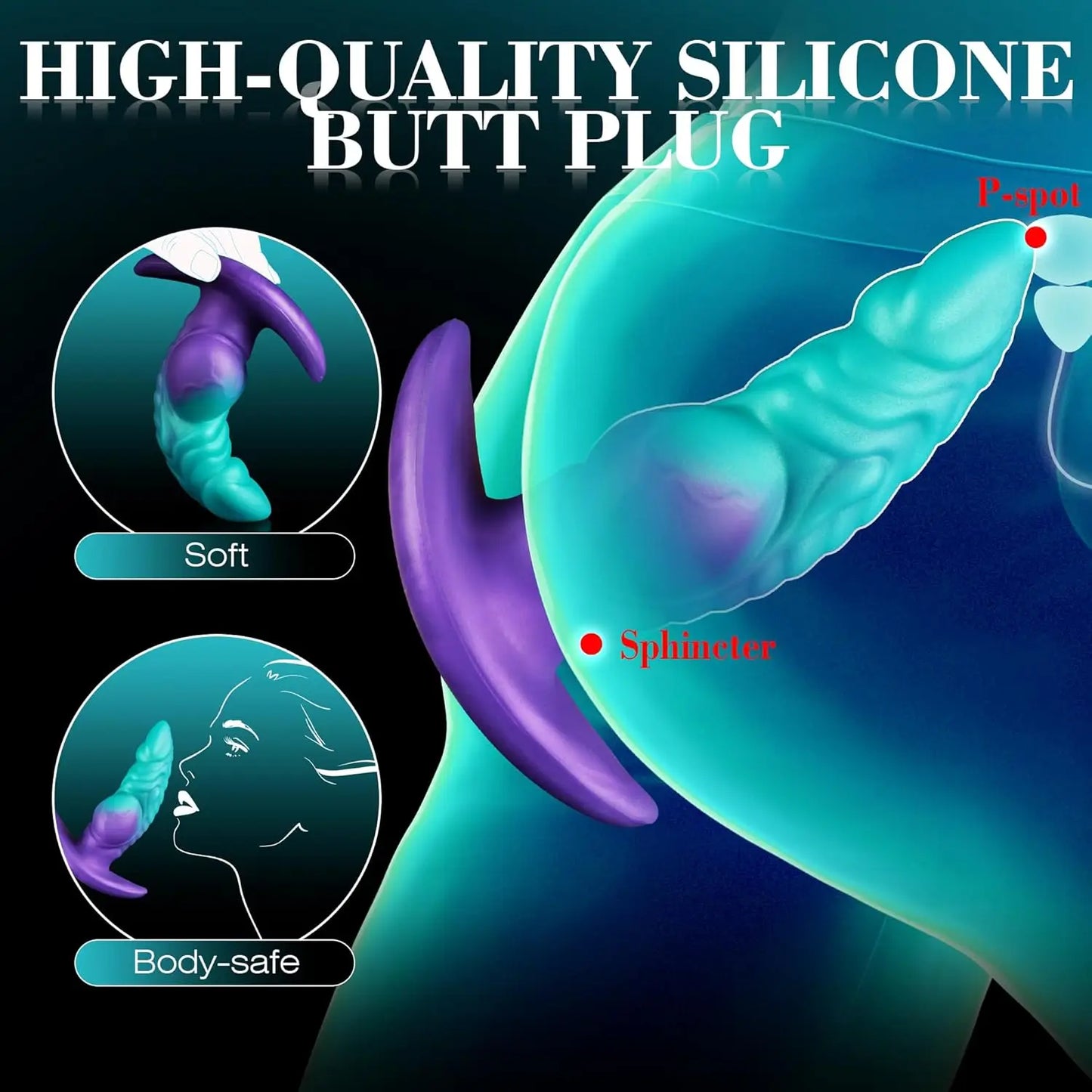 Training Comfort Plug – Soft Silicone Anal Plug with Secure Fit & Prostate Massage