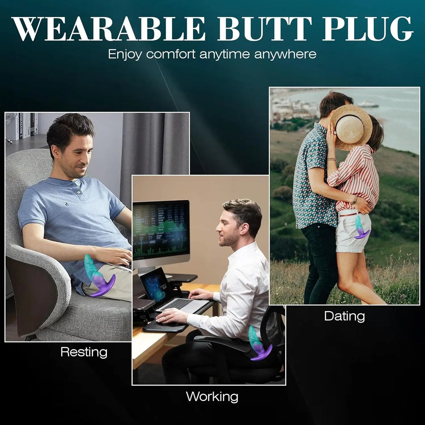 Training Comfort Plug – Soft Silicone Anal Plug with Secure Fit & Prostate Massage