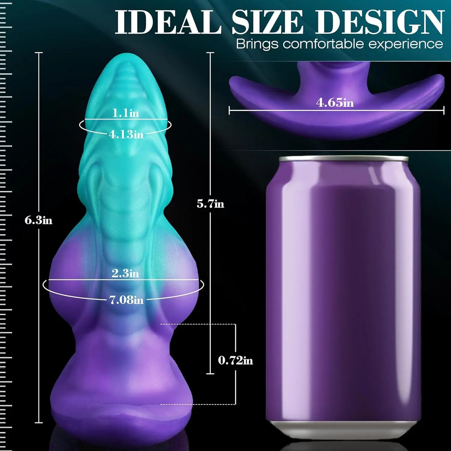 Training Comfort Plug – Soft Silicone Anal Plug with Secure Fit & Prostate Massage