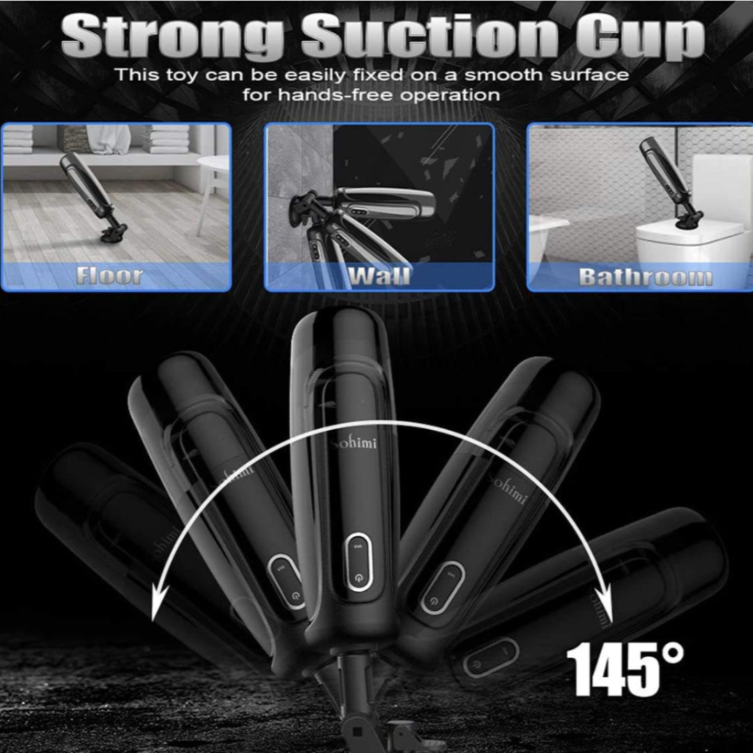 S-Hande Electric Masturbation Cup – Suction + Erotic Voice Experience | Íntima Conexão