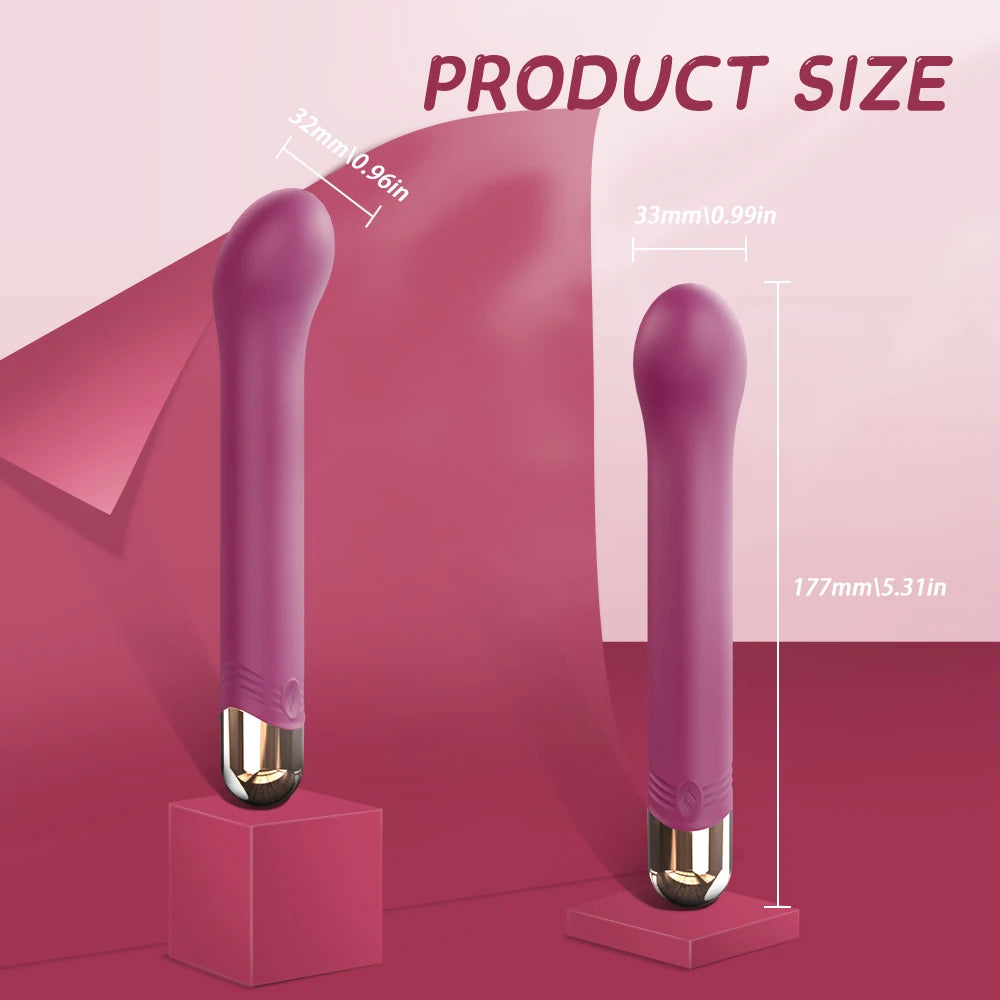 S-HANDE Small Handheld Vibrator – Compact Clitoral & G-Spot Stimulation for Women | Íntima Conexão