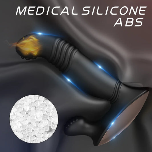 Prostate &amp; Perineum Stimulator for Men – 9 Vib Modes, Flex-Motion Thrusting &amp; Remote Control