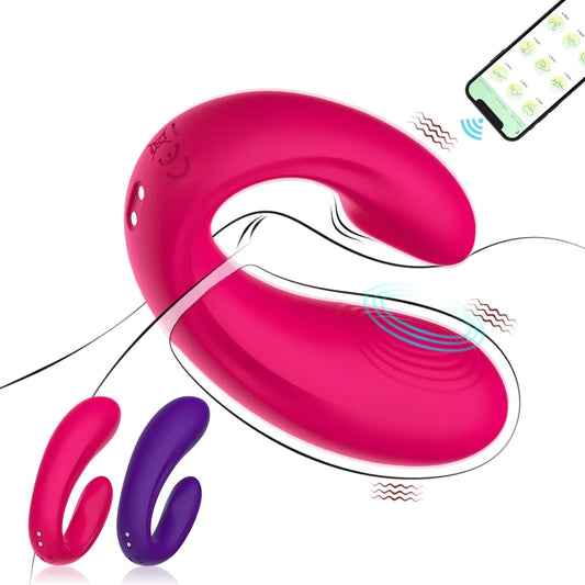 Dual-Delight Invisible Wearable Vib Massager with Remote Control