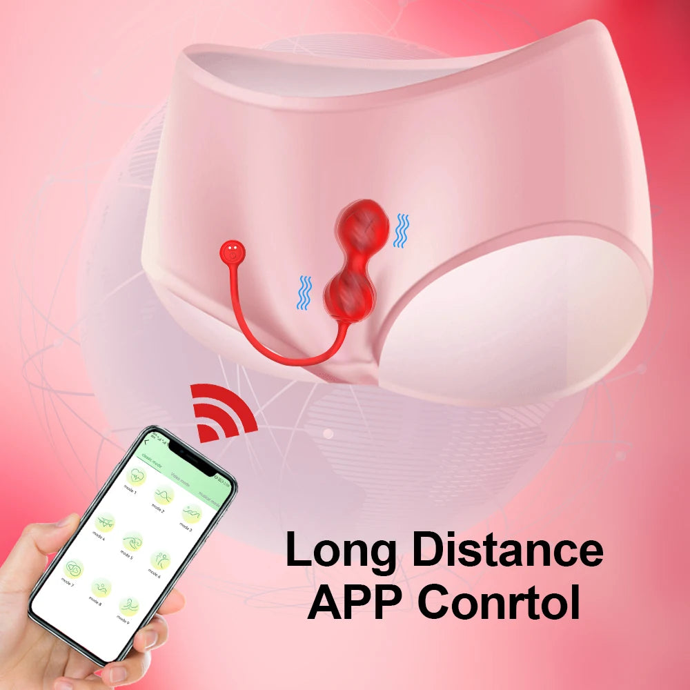 Wireless Intimate Egg Vib Massager with App Control – Discreet & Portable