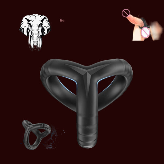 ⚫ EnduraRing – Black Silicone Delay &amp; Pleasure Cock Ring