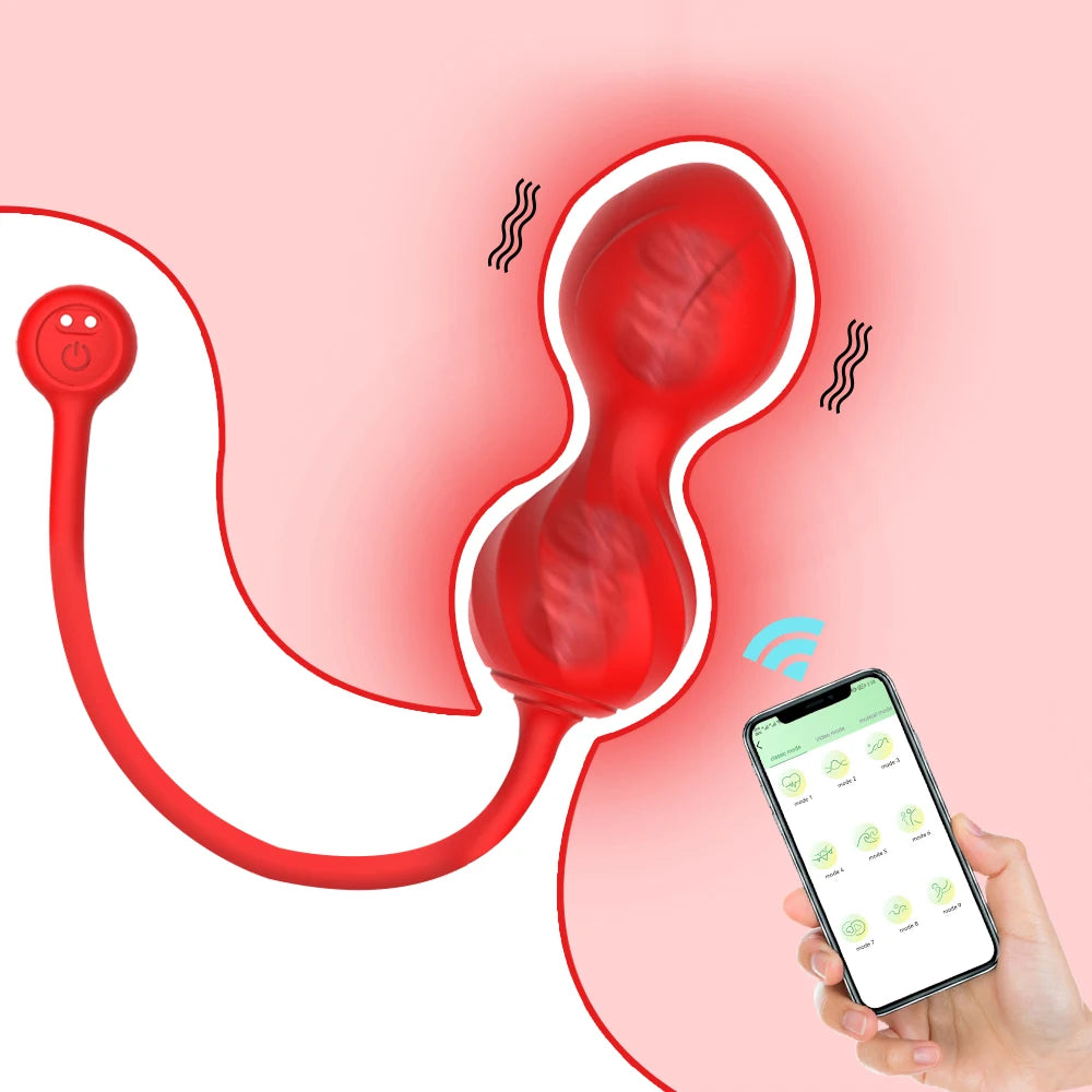 Wireless Intimate Egg Vib Massager with App Control – Discreet & Portable