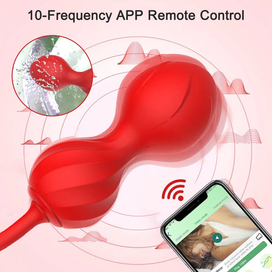 Wireless Intimate Egg Vib Massager with App Control – Discreet & Portable